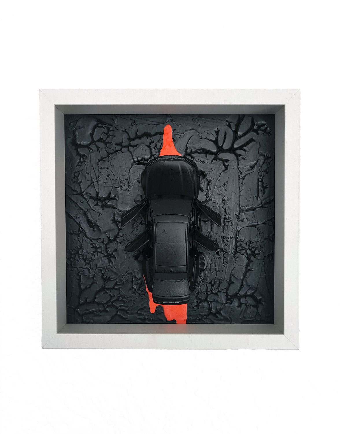 Audi RS6 – Black on Black mit orangefarbenen Highlights - DAPE - ART - SHOP