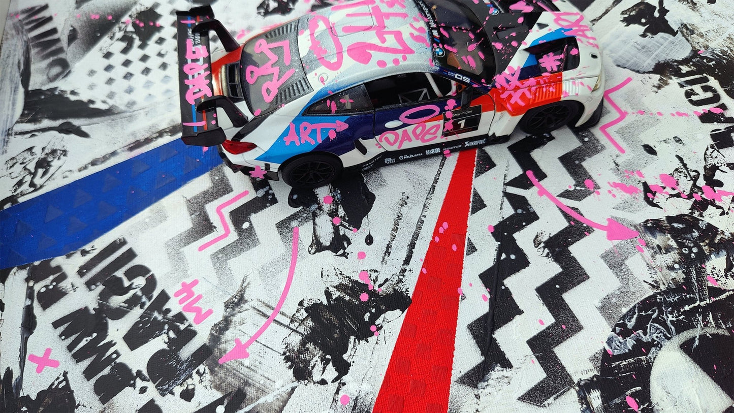 BMW M4 Racing – Motorsport trifft auf Urban Art - DAPE - ART - SHOP