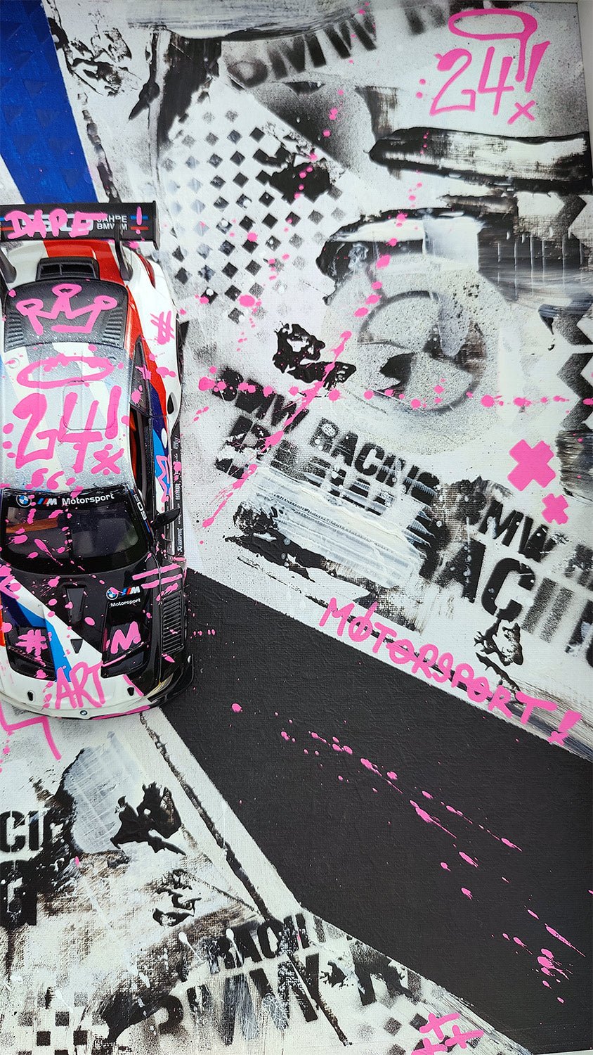 BMW M4 Racing – Motorsport trifft auf Urban Art - DAPE - ART - SHOP