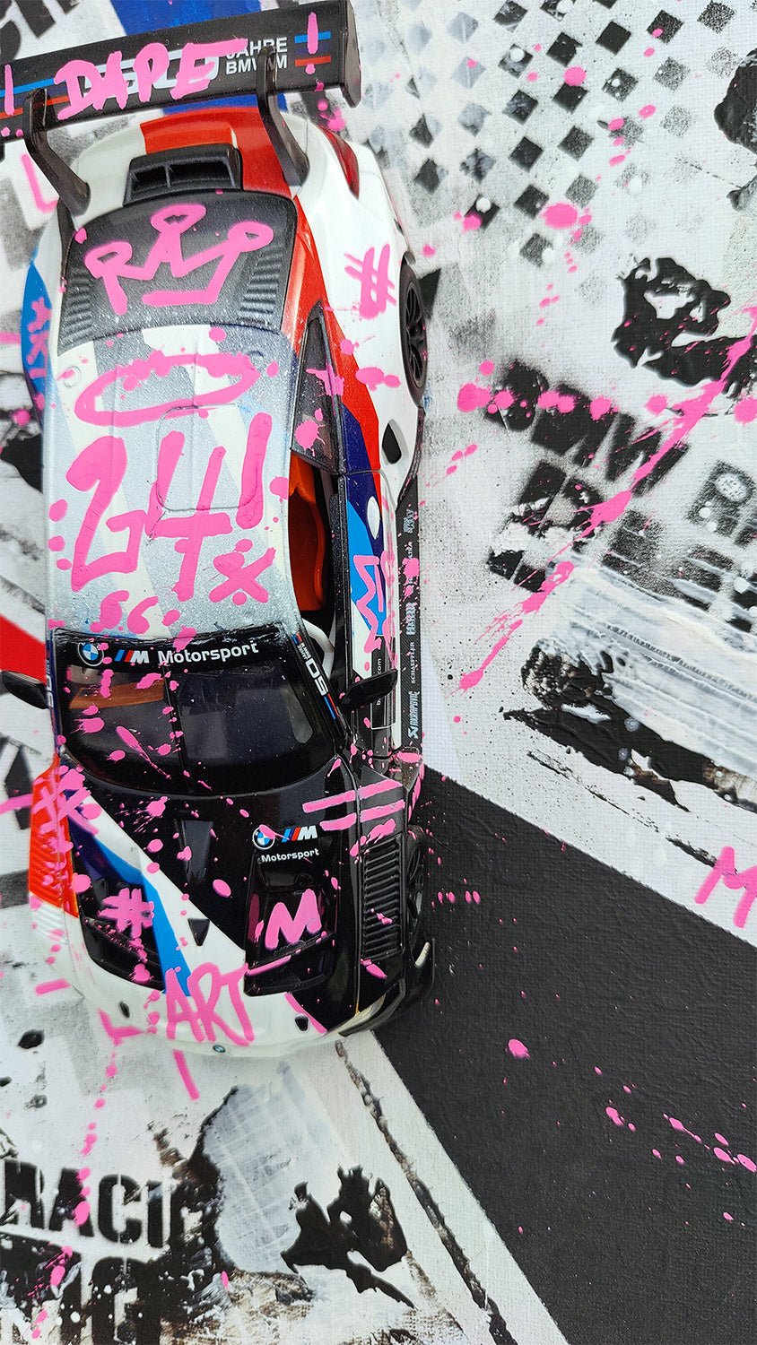 BMW M4 Racing – Motorsport trifft auf Urban Art - DAPE - ART - SHOP