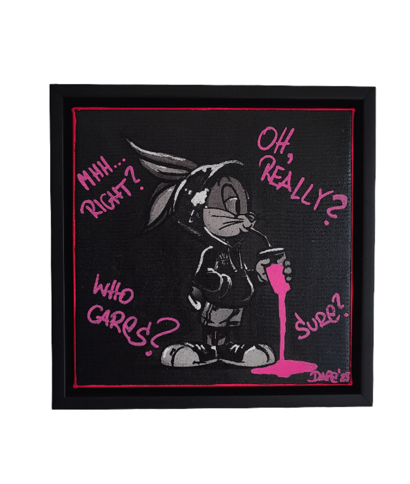 Bored Bugs jr. 20x20cm - DAPE - ART - SHOP