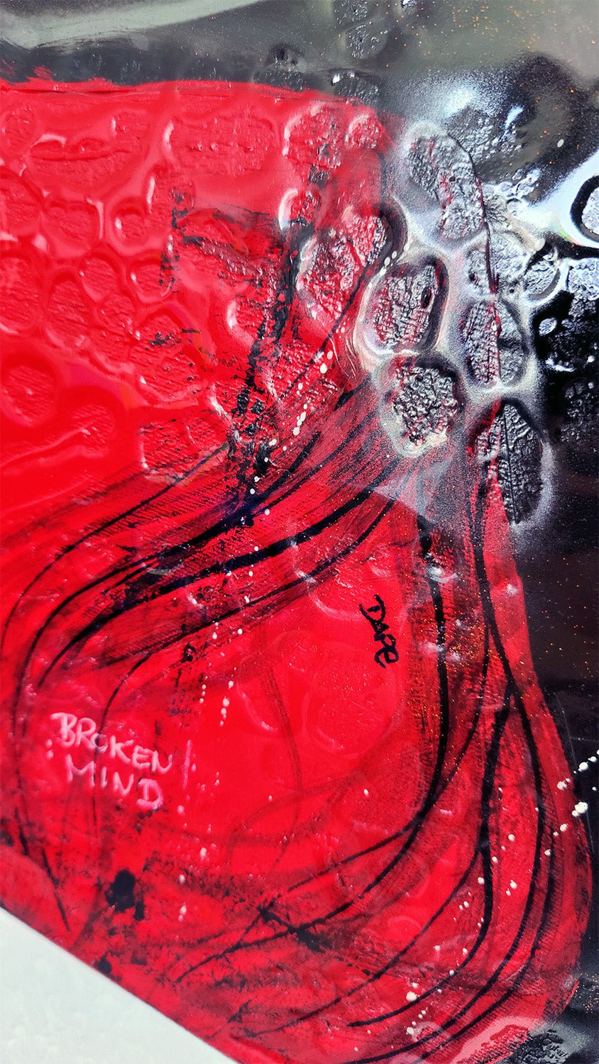 Chaos Within 100x70cm - DAPE - ART - SHOP