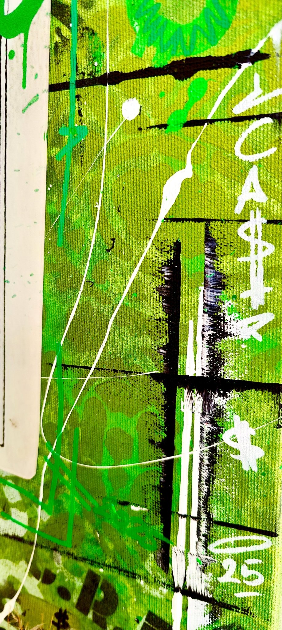 Green Dreams - the Art of Hustle 100x70cm - DAPE - ART - SHOP