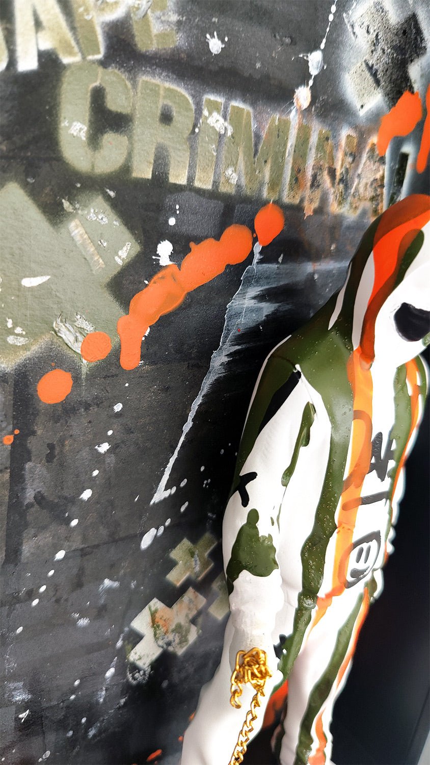 Hooligan & Dog – Urban Street 30x20cm - DAPE - ART - SHOP