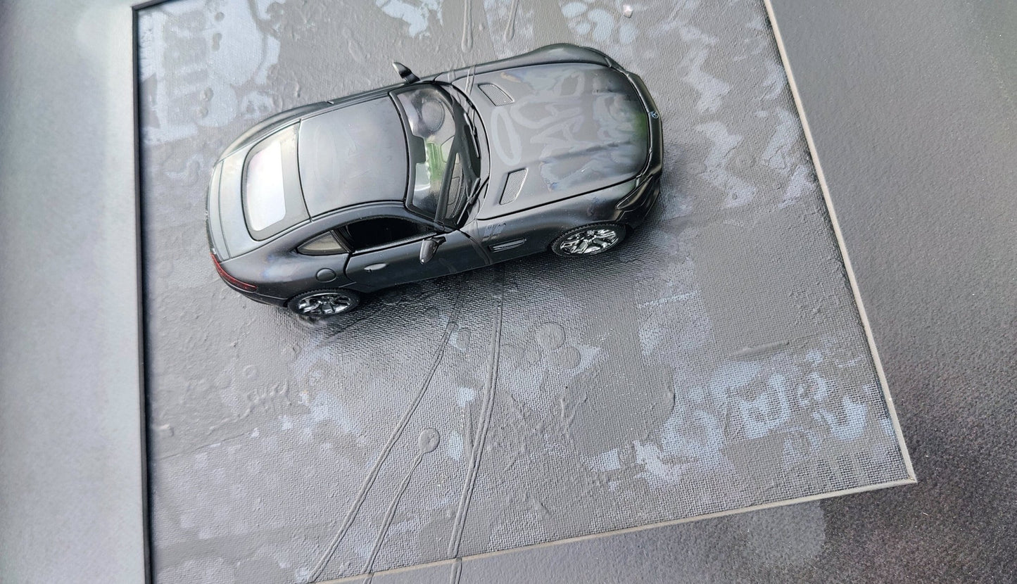 Mercedes GT Noir - DAPE - ART - SHOP