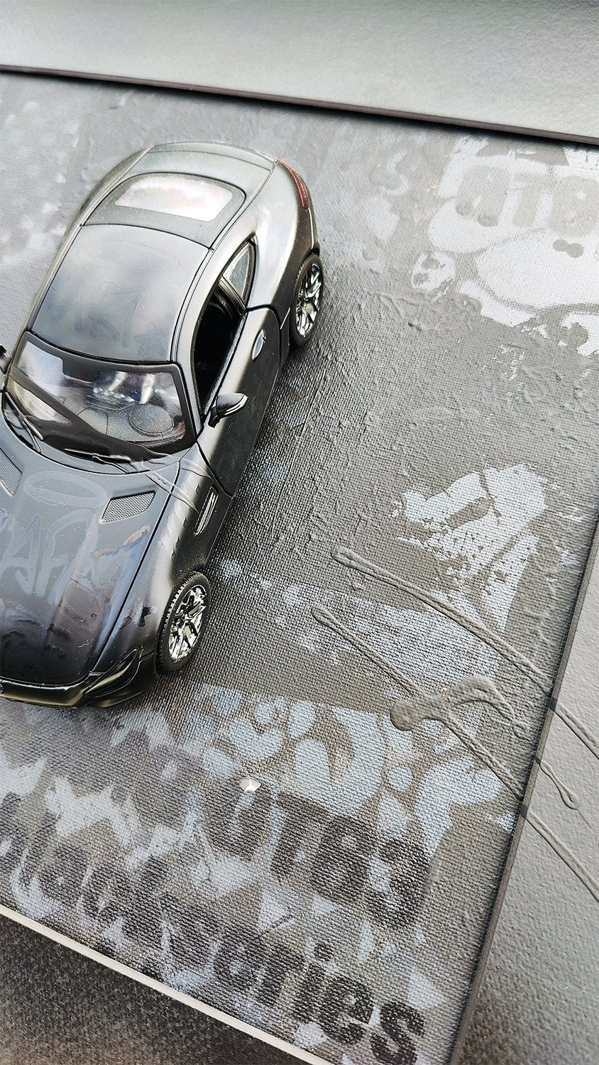Mercedes GT Noir - DAPE - ART - SHOP
