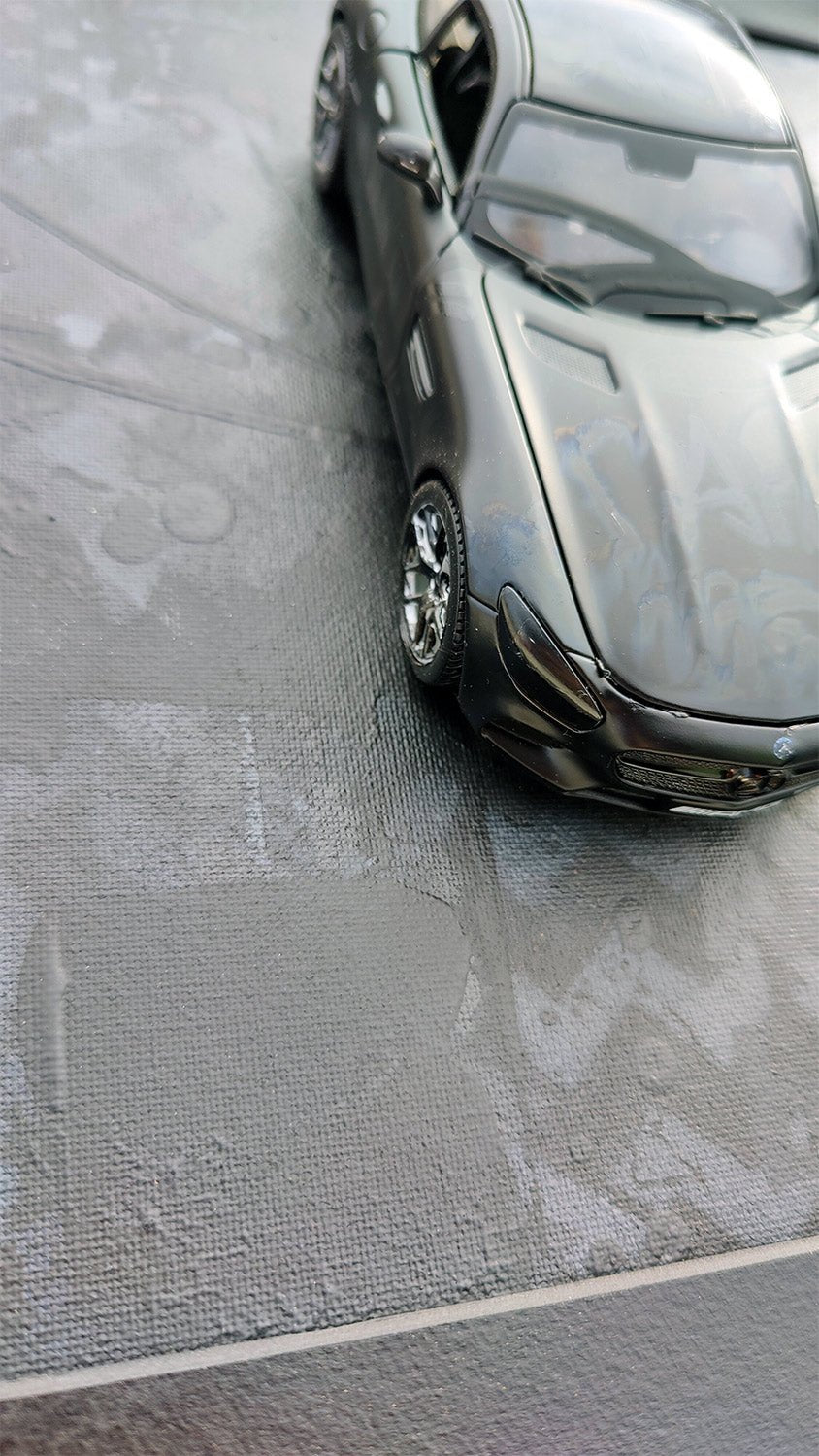 Mercedes GT Noir - DAPE - ART - SHOP