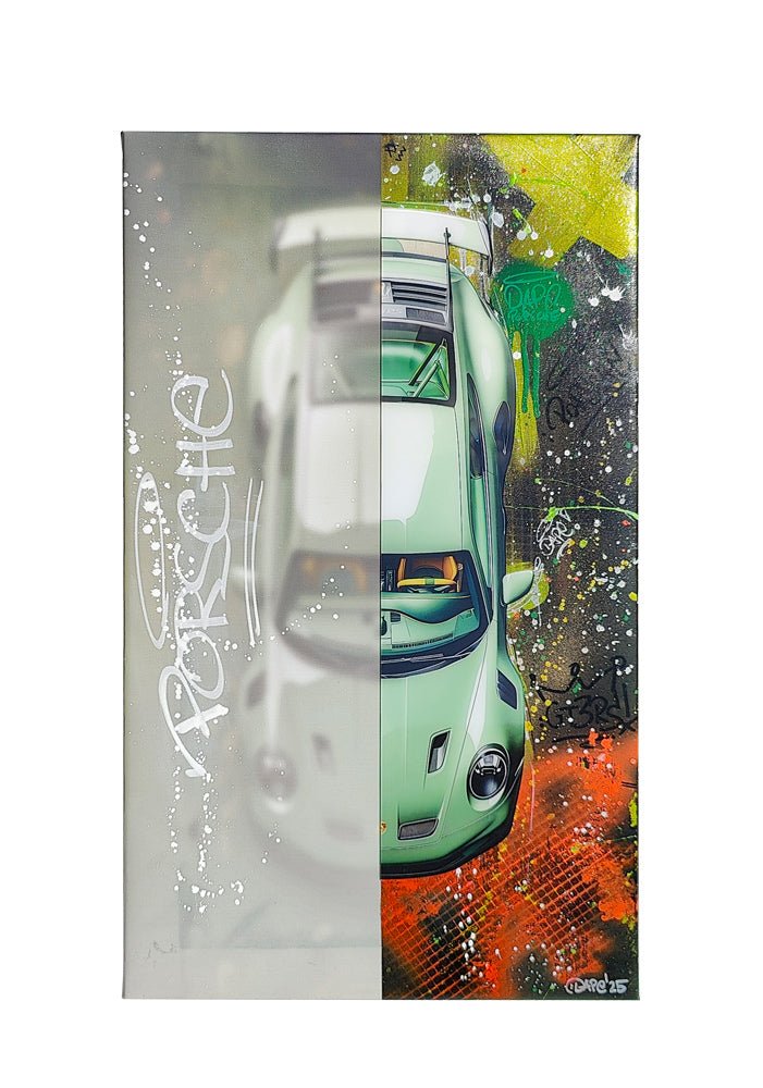 Porsche Dream Split 70x40cm - DAPE - ART - SHOP