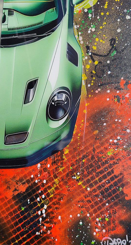 Porsche Dream Split 70x40cm - DAPE - ART - SHOP