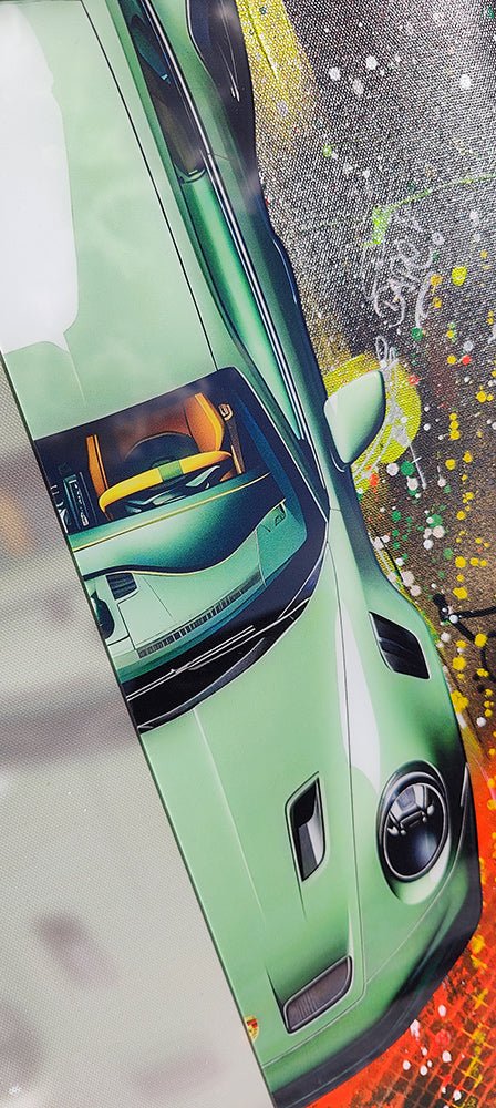 Porsche Dream Split 70x40cm - DAPE - ART - SHOP