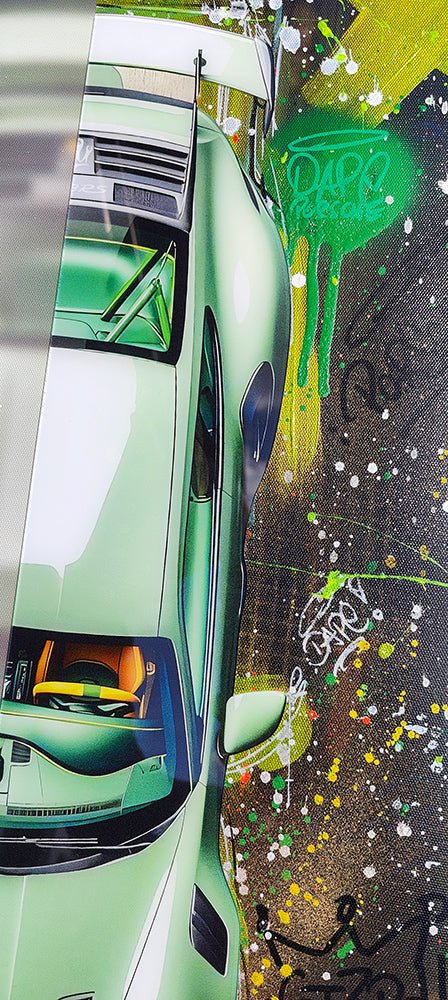 Porsche Dream Split 70x40cm - DAPE - ART - SHOP
