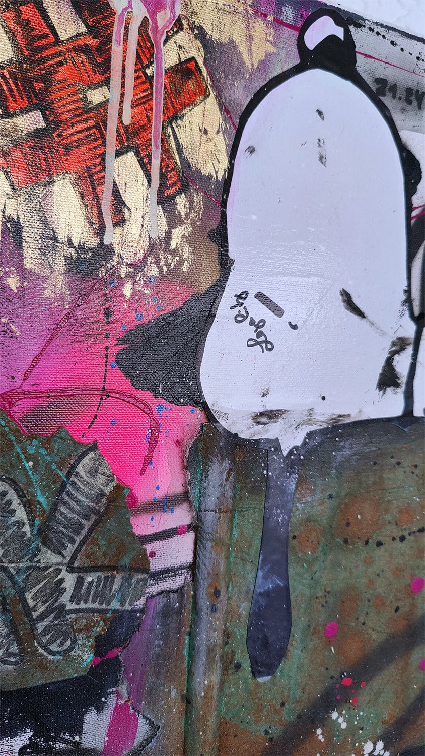 Rusty Snoopy 100x50cm - DAPE - ART - SHOP