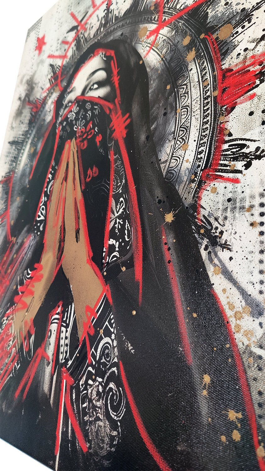 Urban Madonna – Die Jungfrau Maria im modernen Street - Art - Sti - DAPE - ART - SHOP