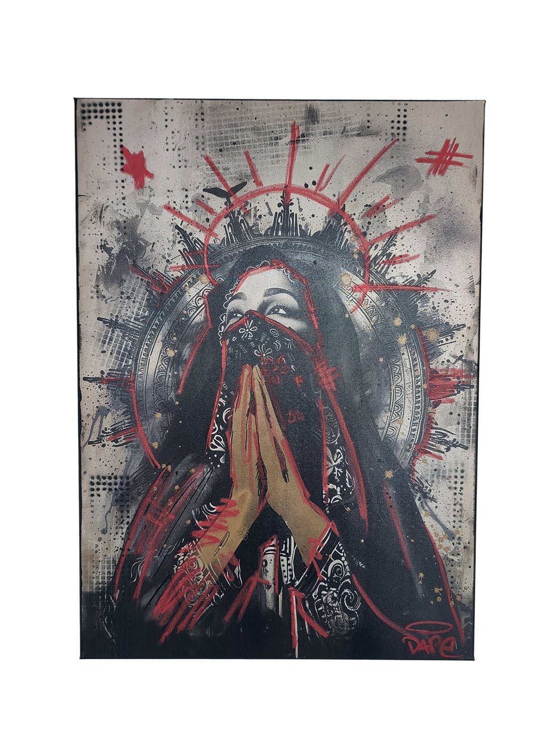 Urban Madonna – Die Jungfrau Maria im modernen Street - Art - Sti - DAPE - ART - SHOP