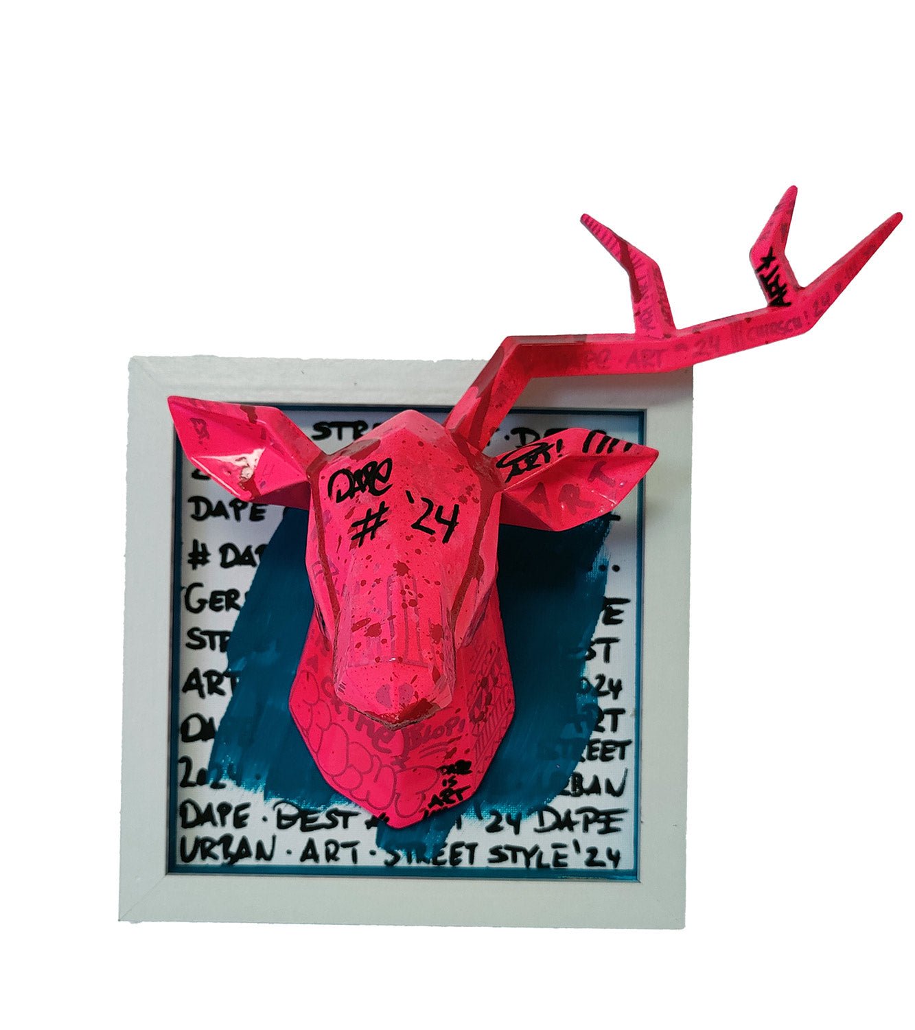 "Urban Stag"30x30cm - DAPE - ART - SHOP