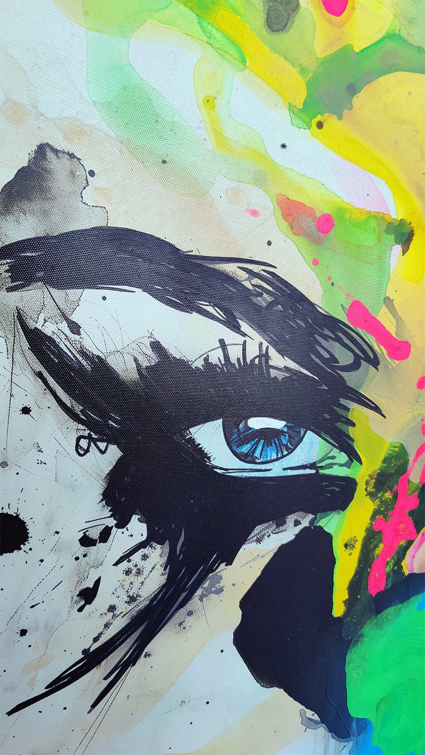 Vivid Gaze – 100x70cm - DAPE - ART - SHOP