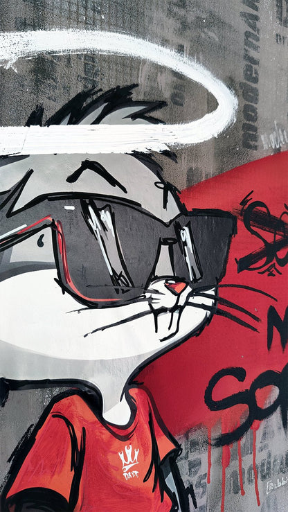 Young B*gs Bunny in Urban Style - DAPE - ART - SHOP